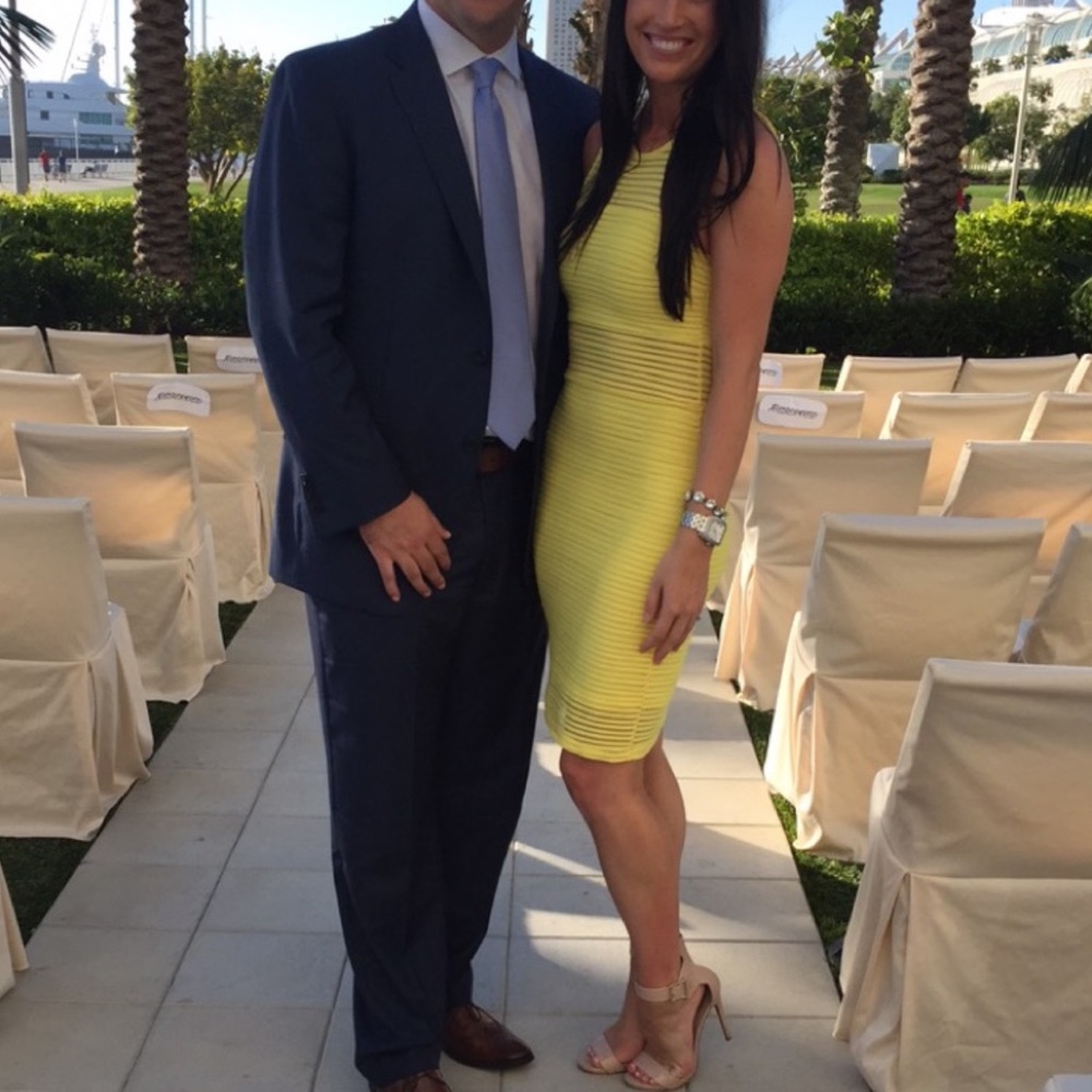 Yellow Bodycon Lulus Dress